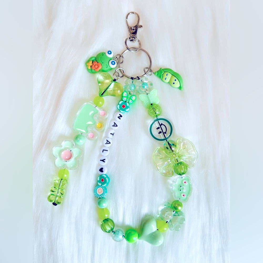 Cute personalized keychain